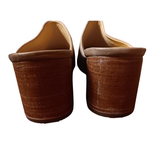 Nisolo All-Day Heeled Mule Almond, size 8 - Picture 4 of 6